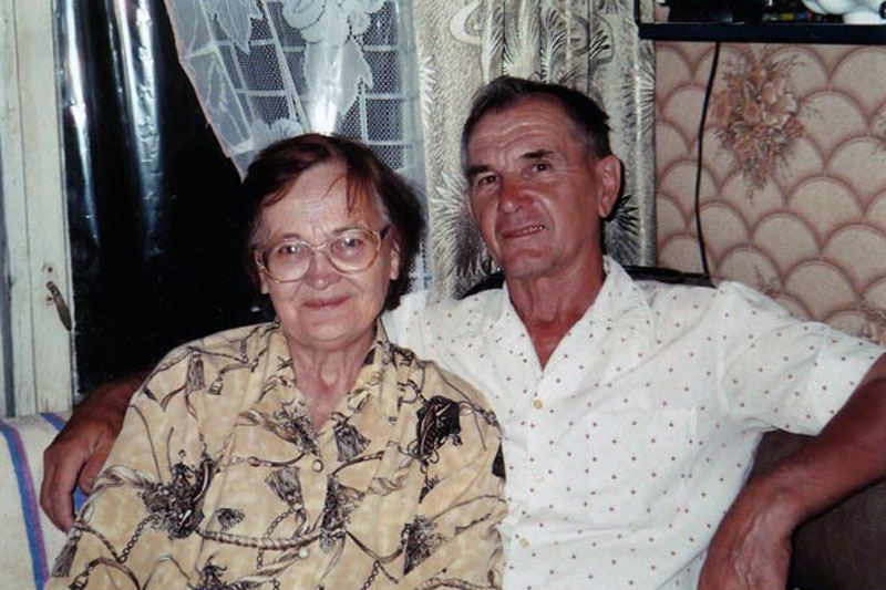 Дочь В.Сахарова Н.В.Сахарова с мужем Морозовым А.Н., 2006 год